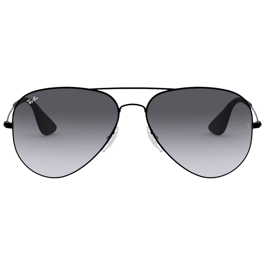 Ray-Ban Pilot Grey Gradient Lens Black Sunglasses 0RB3558 002 8G