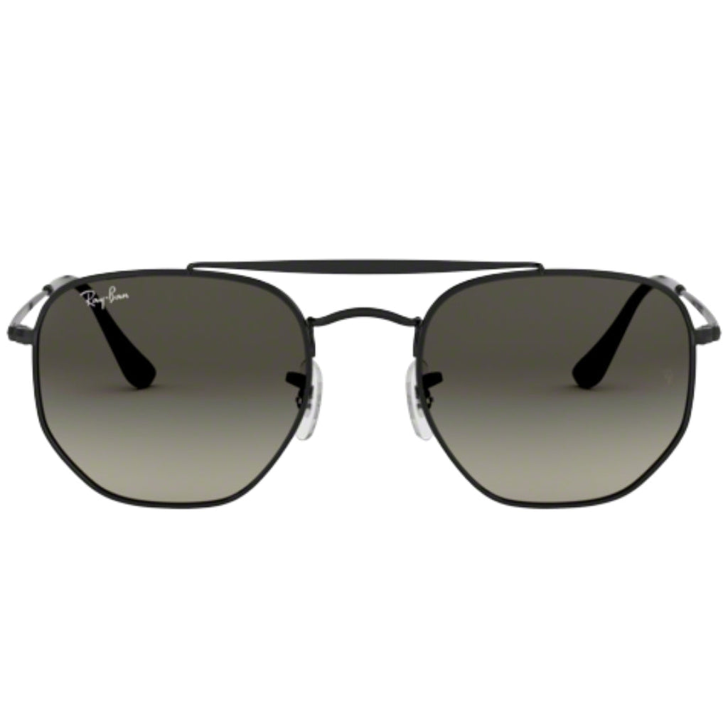 Ray-Ban Marshal Grey Gradient Lens Black Sunglasses 0RB3648 002 71