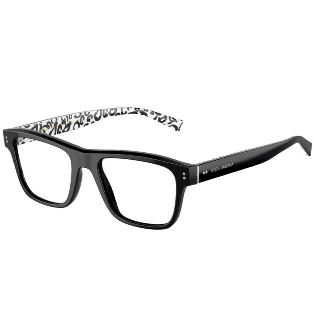 Dolce Gabbana 0Dg3362 3389 Black Optical Eyeglasses 0DG3362 3389