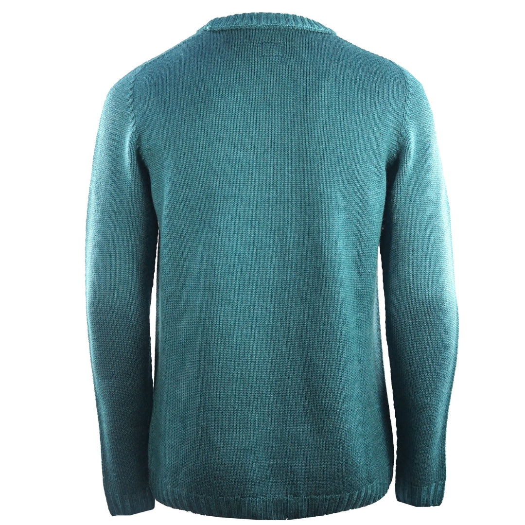 C P Company Shaded Spruce Crewneck Jumper 13CMKN096A 006400F 861