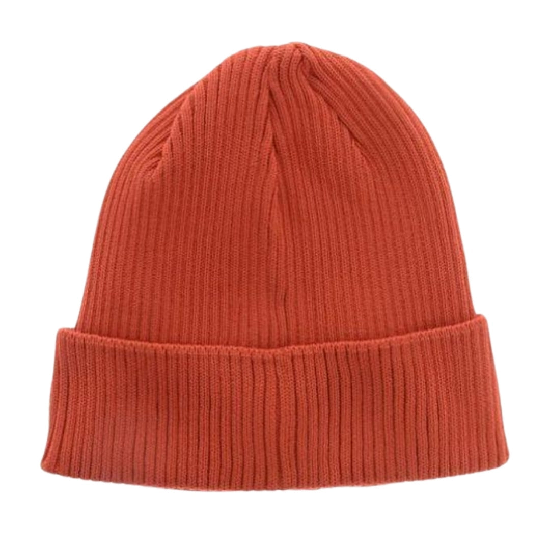 C P Company Harvest Pumpkin Orange Beanie