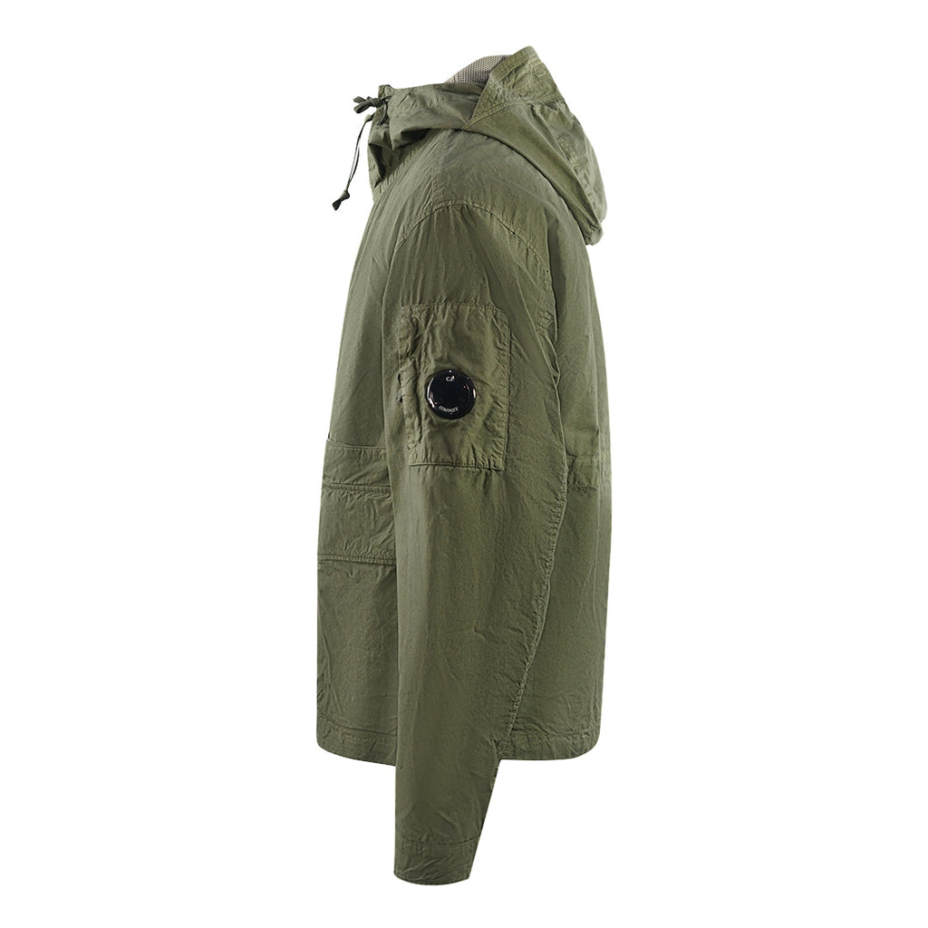 C.P. Company BA-Tic Light Hooded Bronze Green Jacket 14CM0W176A 006456G 648