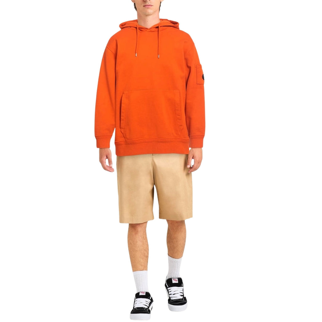 Cp. Company 16Cmss099A 110044R 448 448 Orange Hooded Sweatshirt Men M