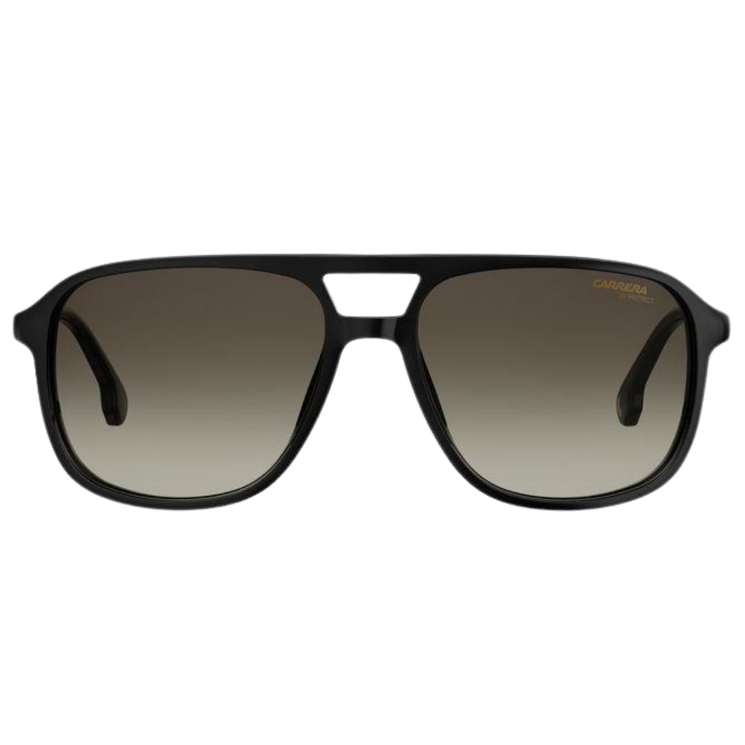 Carrera Brown Lens Black Sunglasses One Size