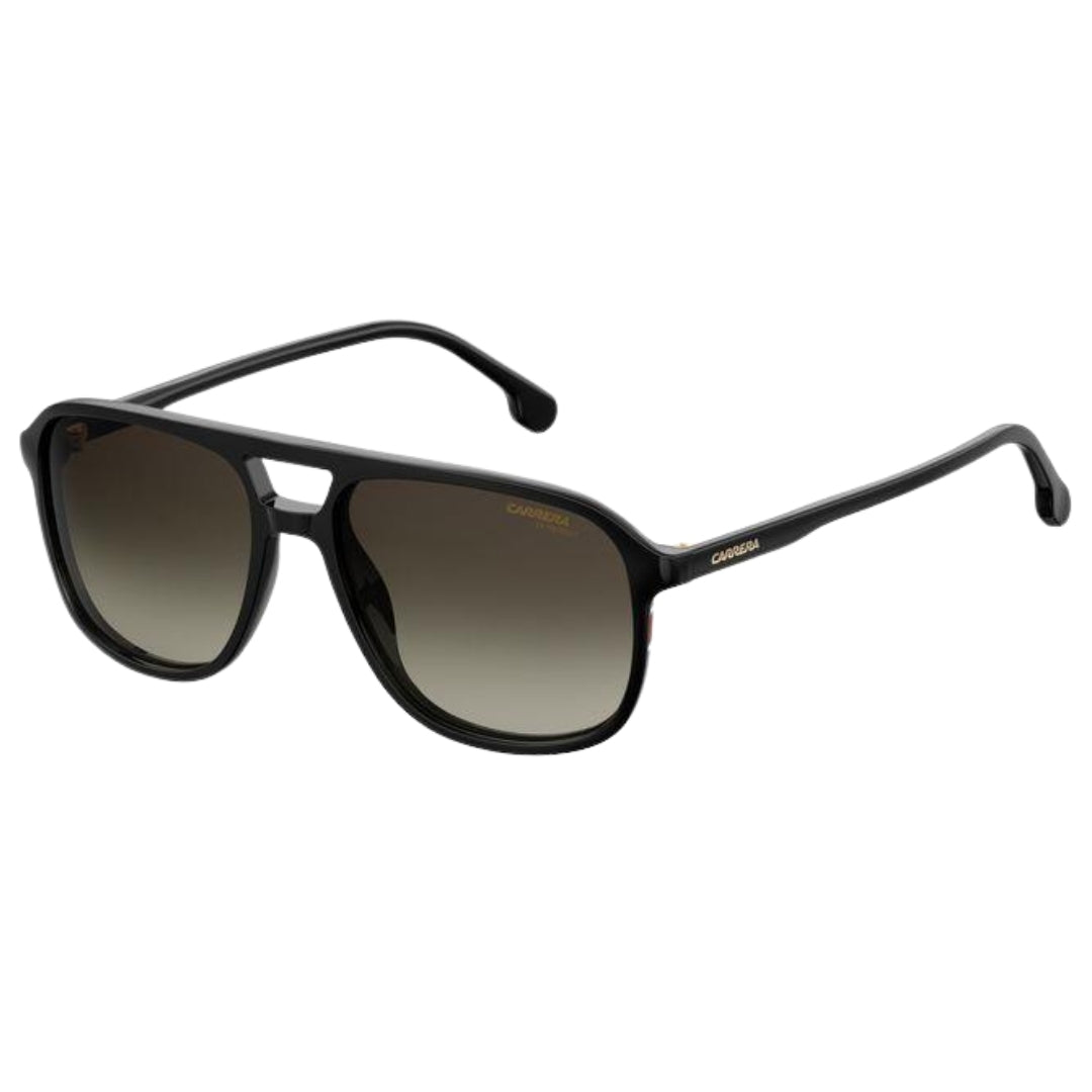 Carrera Brown Lens Black Sunglasses One Size