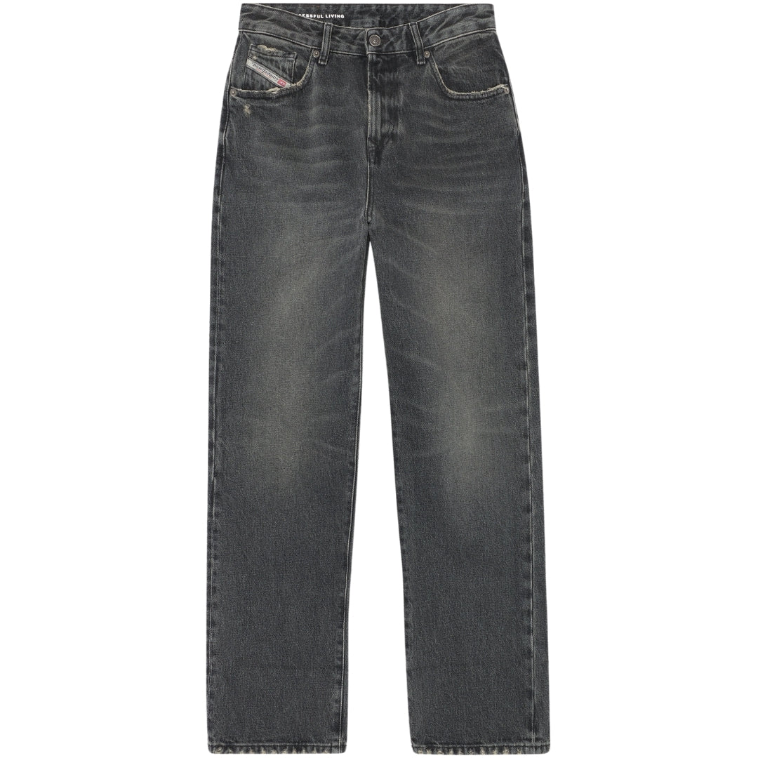 Diesel 1995 D-SARK PANTALONI 007K8 Black 5 pockets Mens W32 / 32L