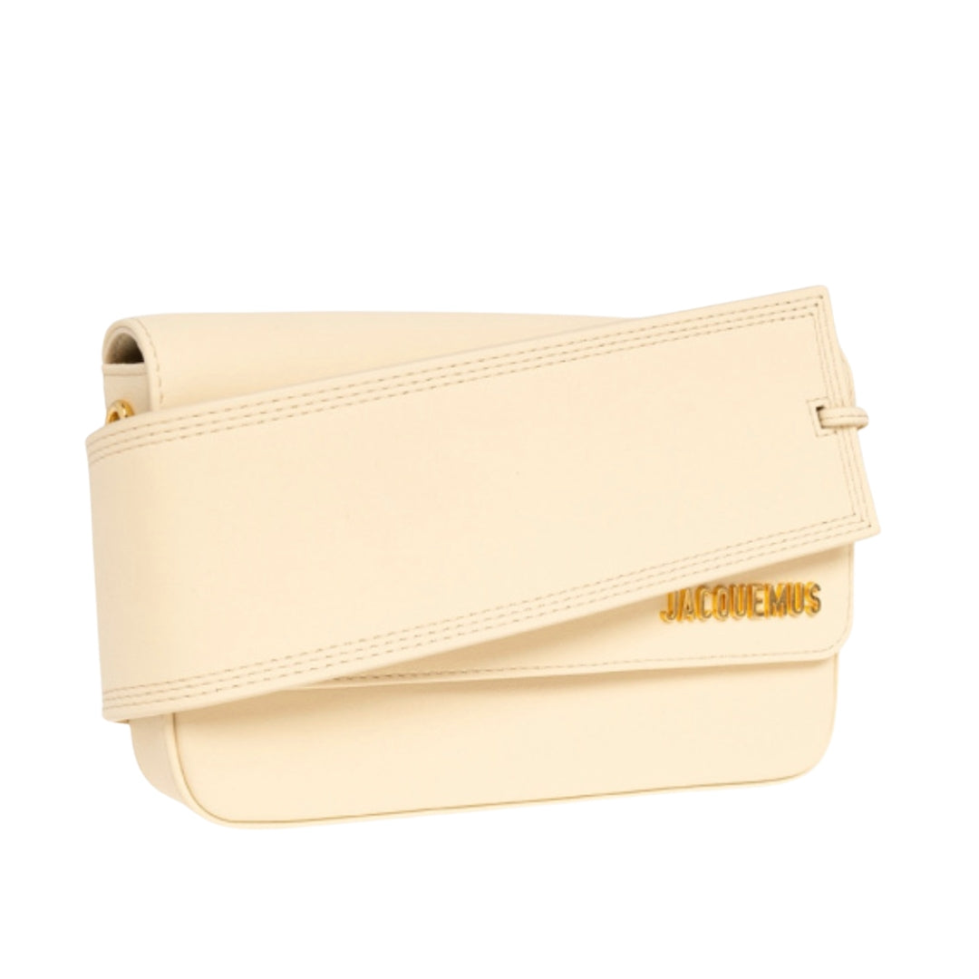 Jacquemus Le Carinu Ivory 213BA008-3069-120 WHITE BAGS Womens One Size