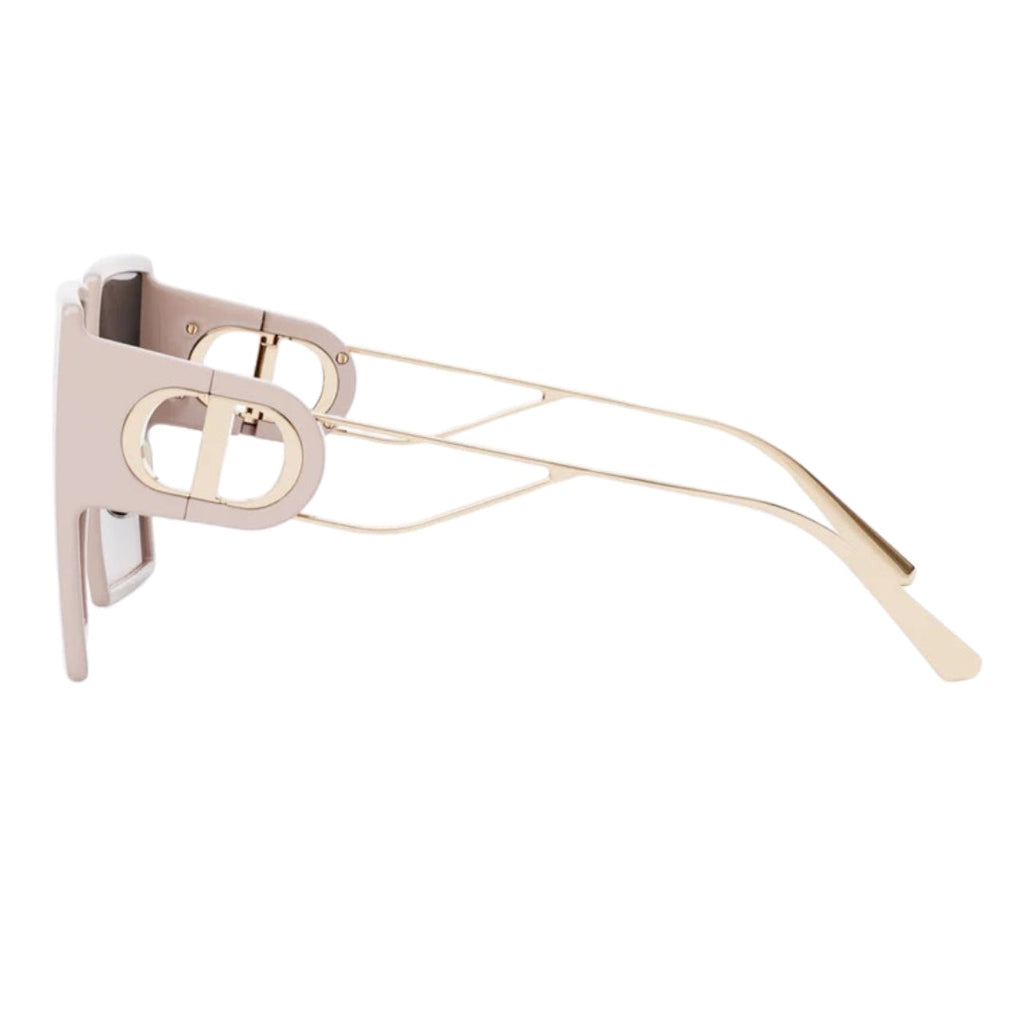 Dior 30Montaigne Su Cd40030U 40Al 72B Pale Pink Frame Smoke Grey Lens Sunglasses Womens