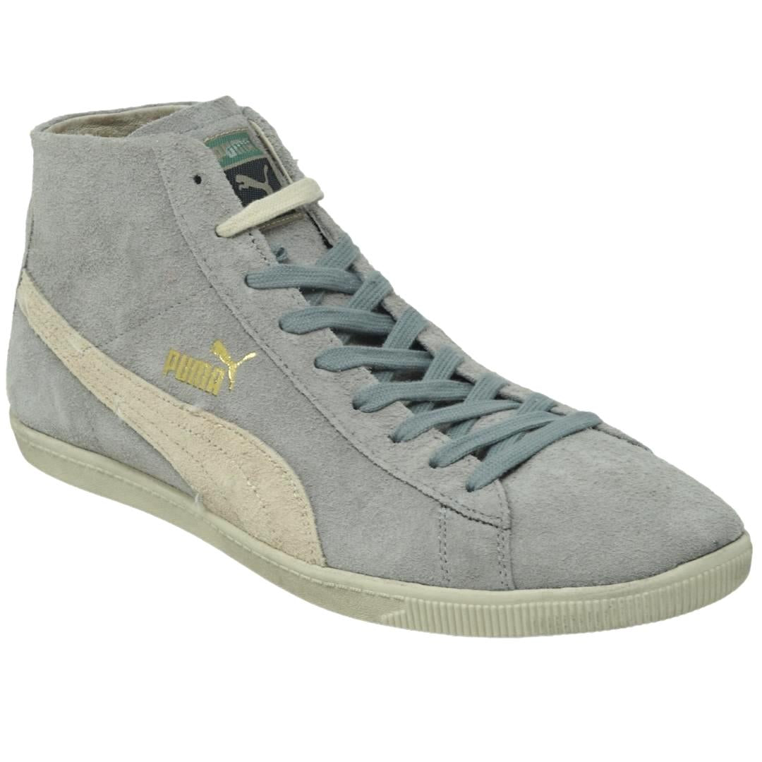 Puma Gylde Mid VTG Grey Trainers - Nova Clothing