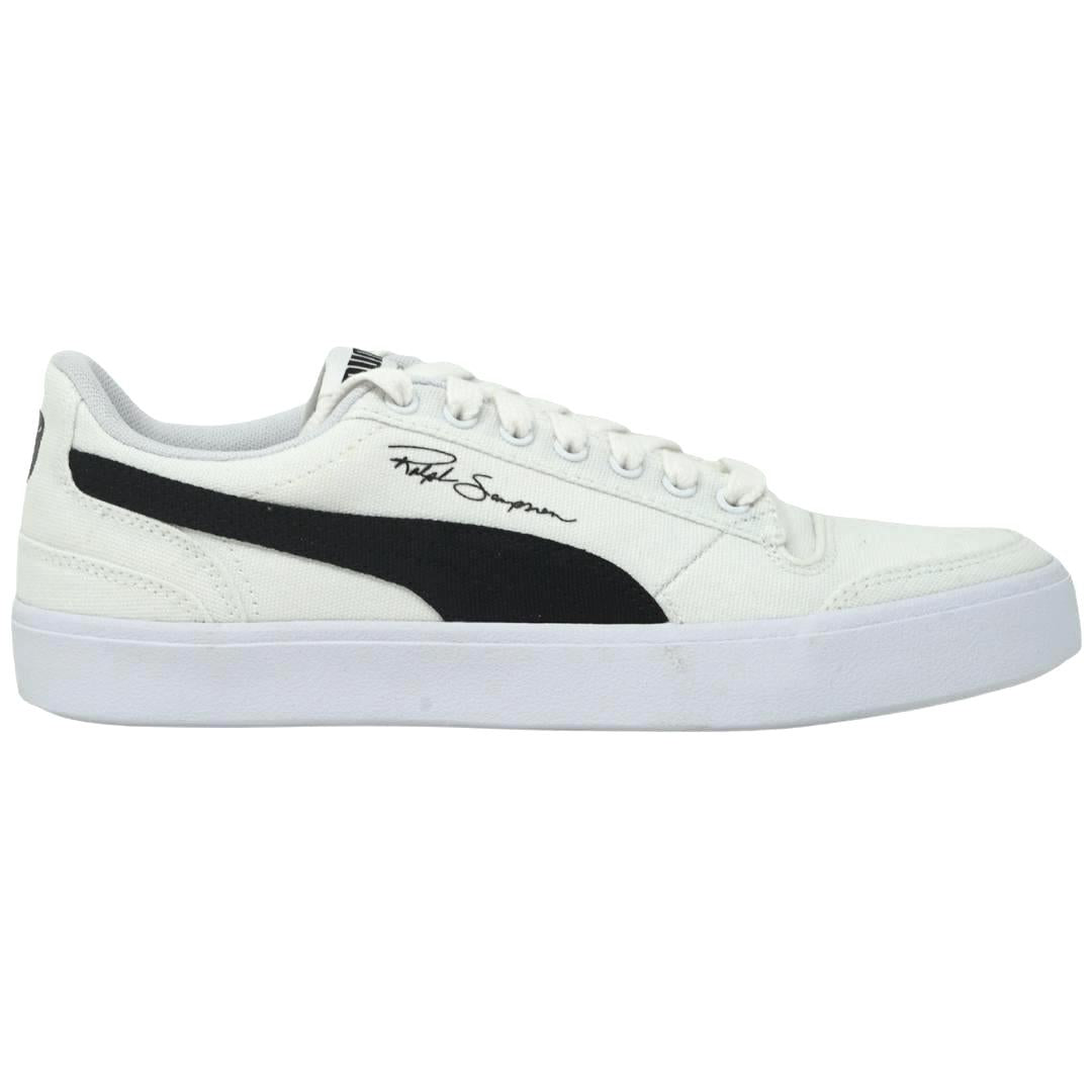 Puma X Ralph Sampson Vulc Canvas White Trainers - Nova Clothing