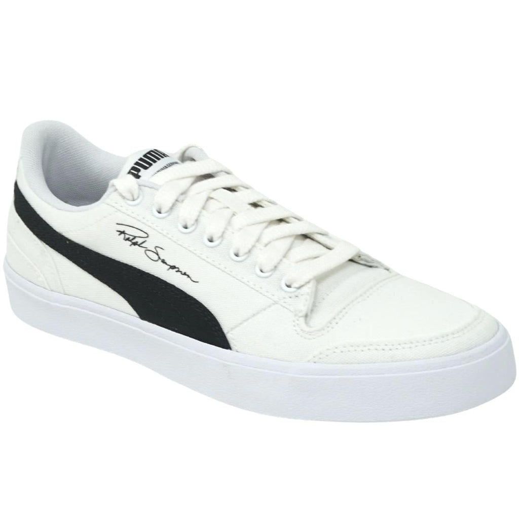 Puma X Ralph Sampson Vulc Canvas White Trainers - Nova Clothing