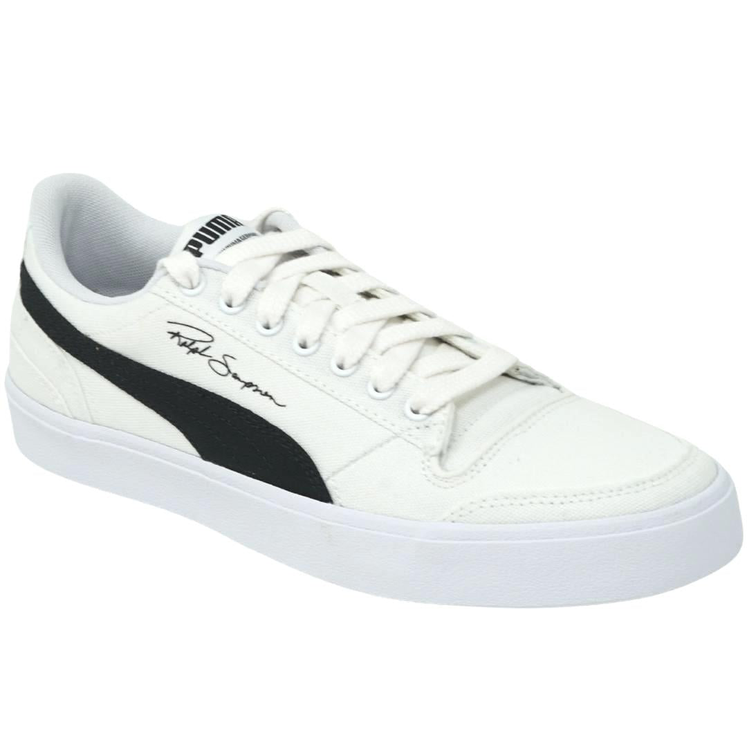 Puma X Ralph Sampson Vulc Canvas White Trainers - Nova Clothing