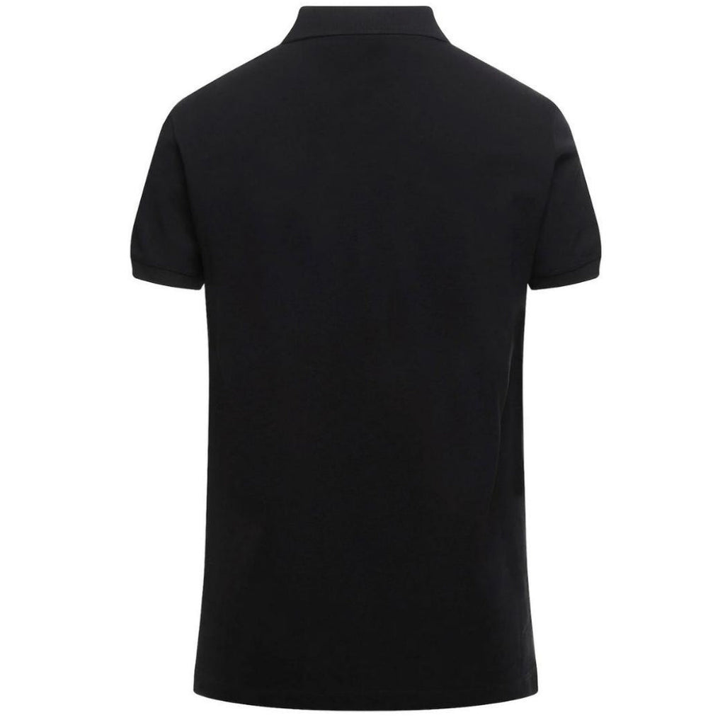 Diesel T Weet Spilt Black Polo Shirt