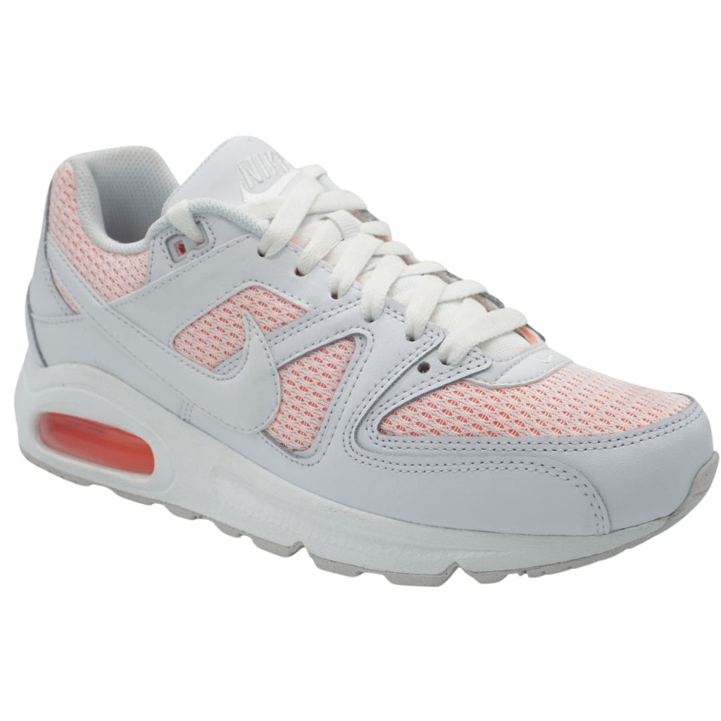 Nike Air Max Command Pink Detail White Trainers 397690 128