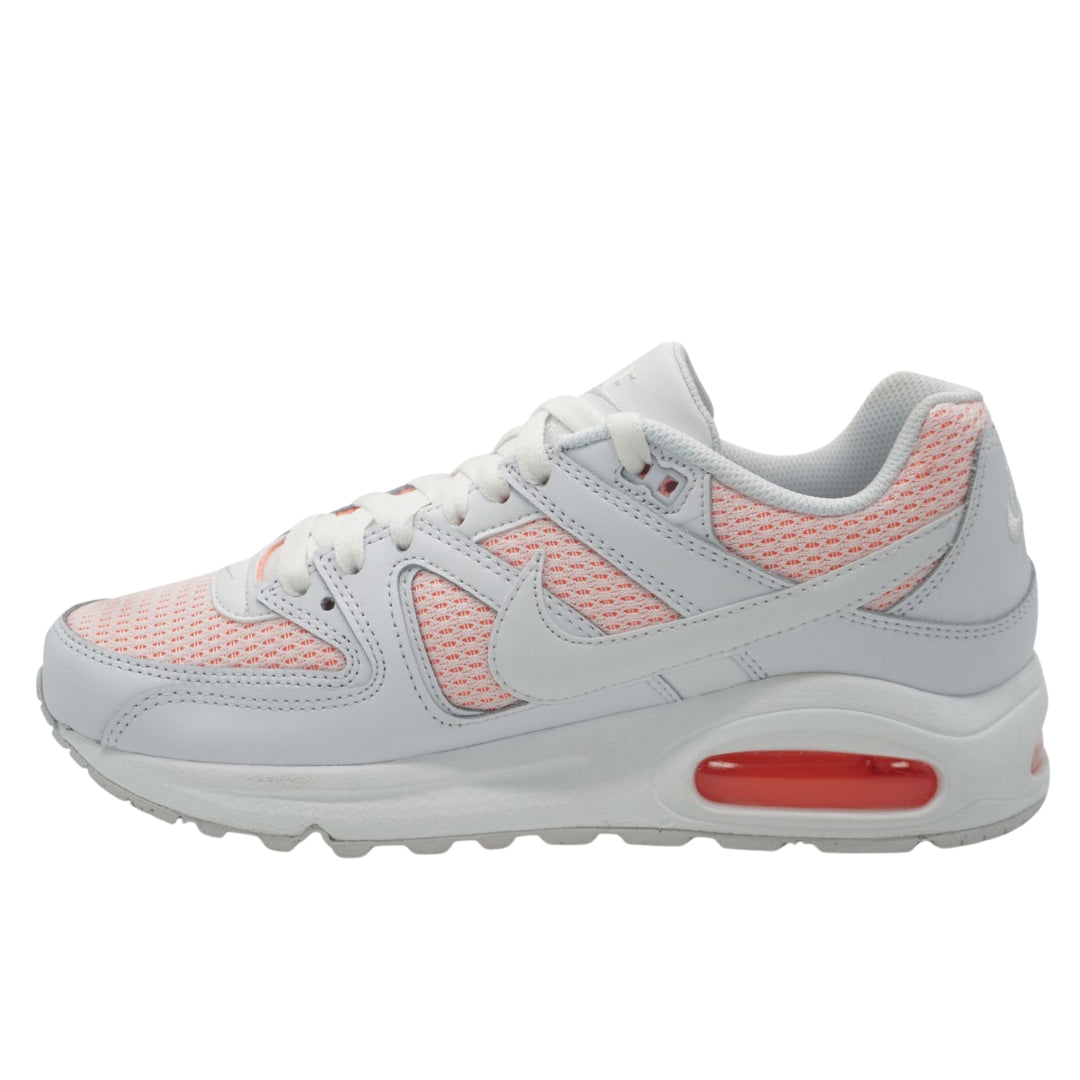 Nike Air Max Command Pink Detail White Trainers 397690 128