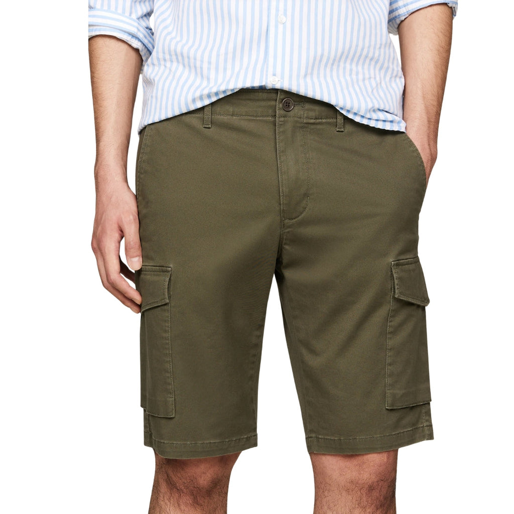 Tommy Hilfiger Army Green John Cargo Short