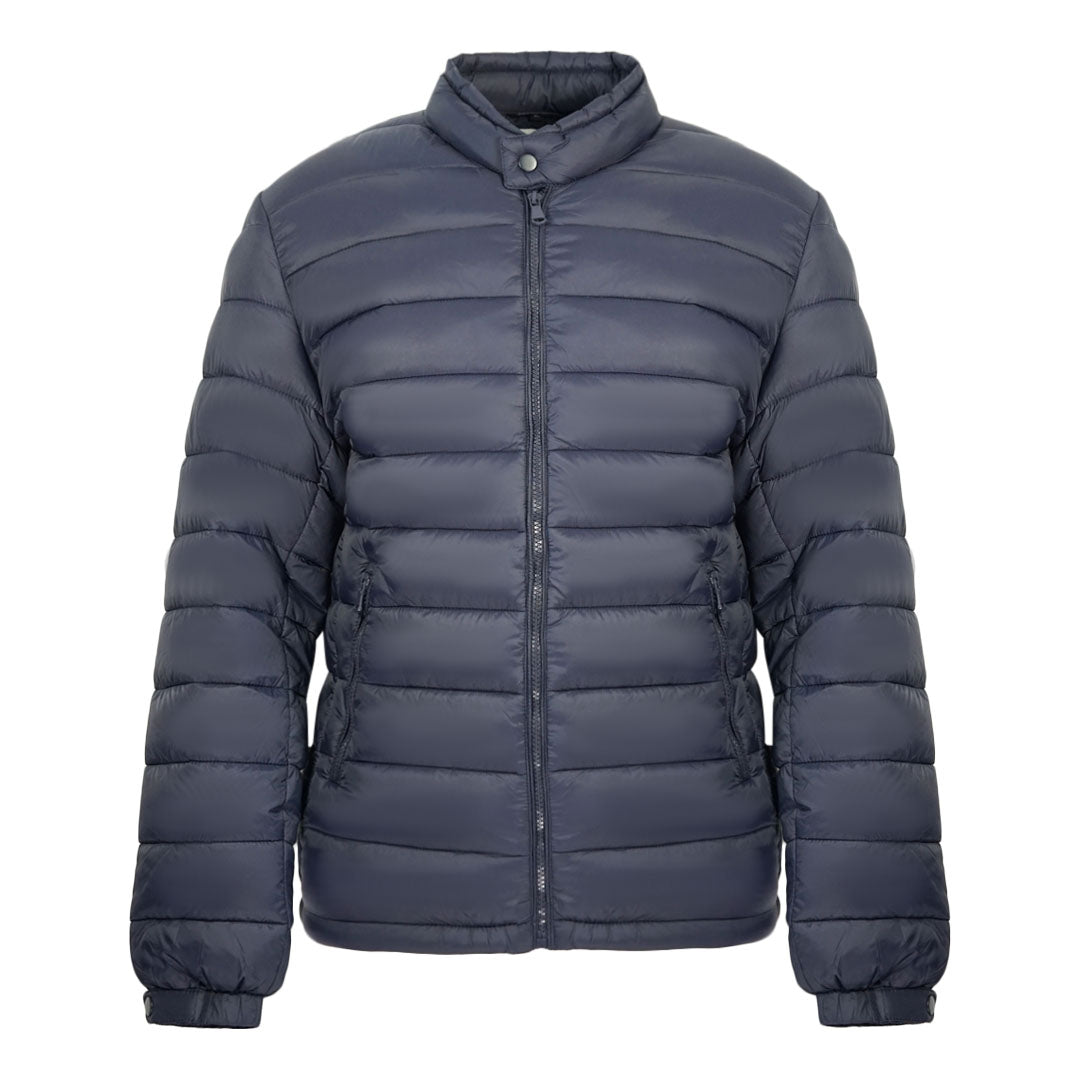 Pierre Balmain Navy Blue Padded Jacket