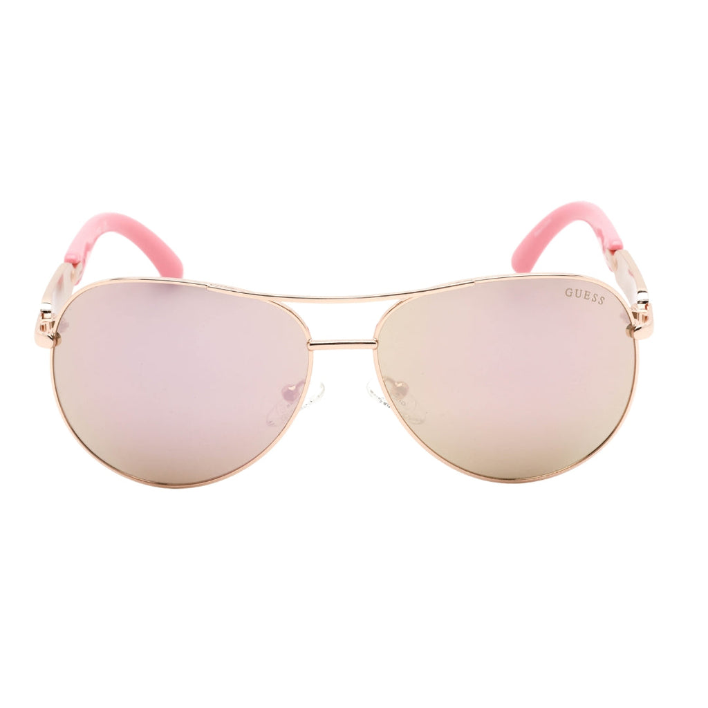 Guess Bold Arms Rose Gold Sunglasses One Size
