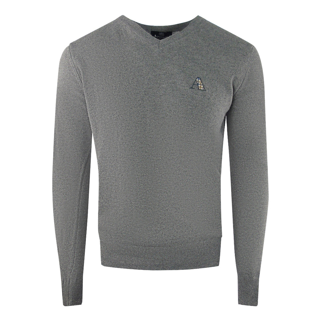 AQUA 69040 01 01 GREY JUMPER MENS S