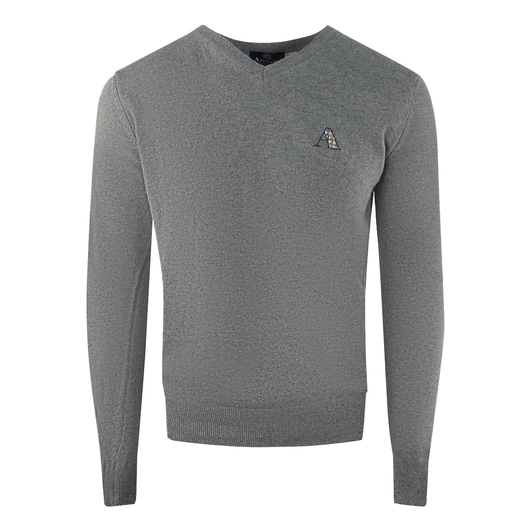 AQUA 69040 01 01 GREY JUMPER MENS S