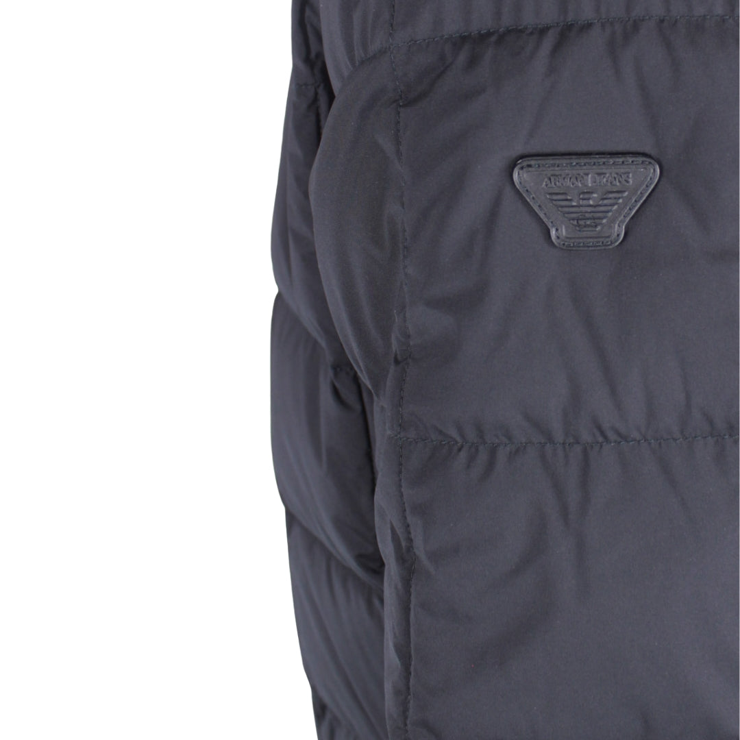 Armani Jeans Black Padded Down Jacket