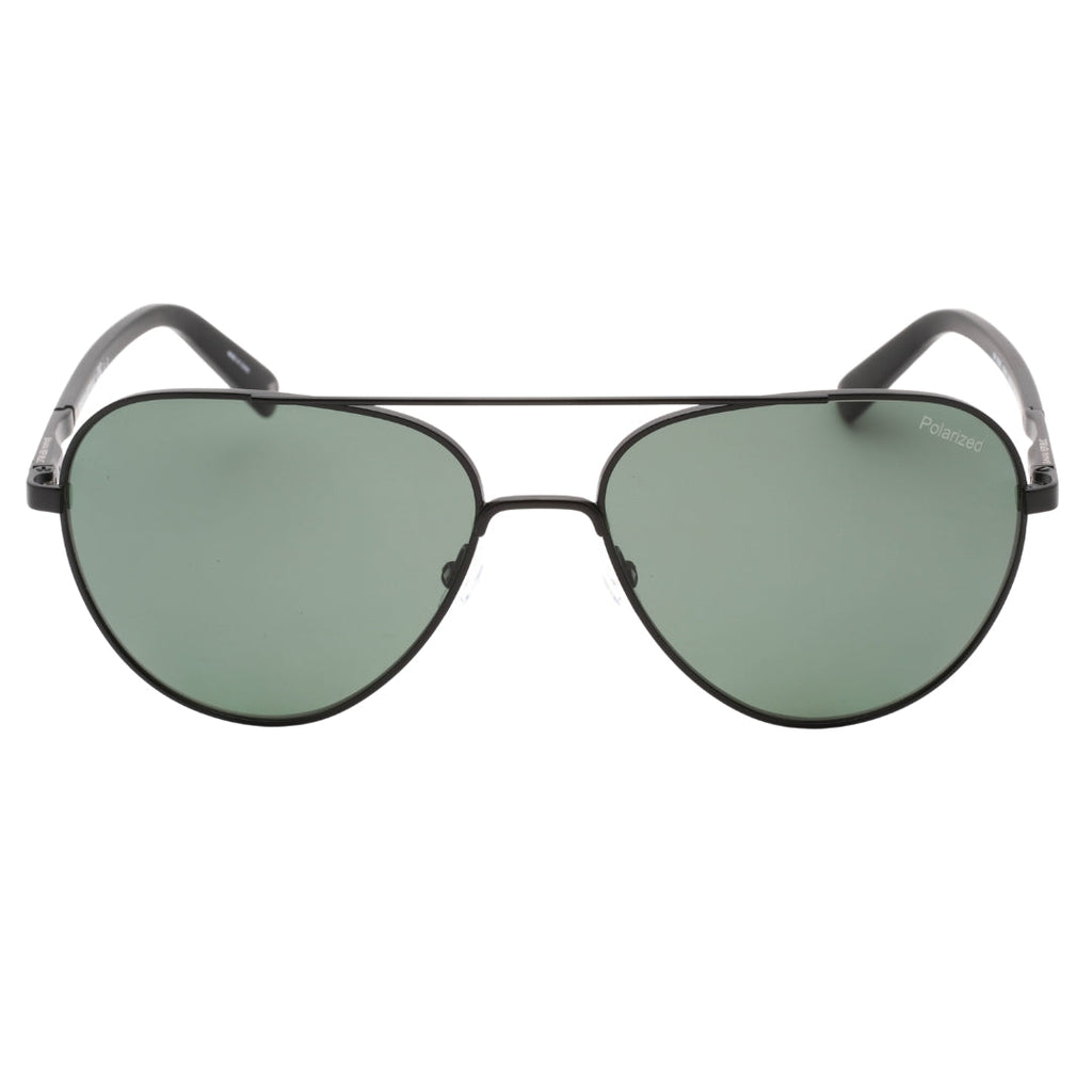 Banana Republic BR 1003/S 0003 UC MATTE BLACK / GREEN PZ Sunglasses One Size