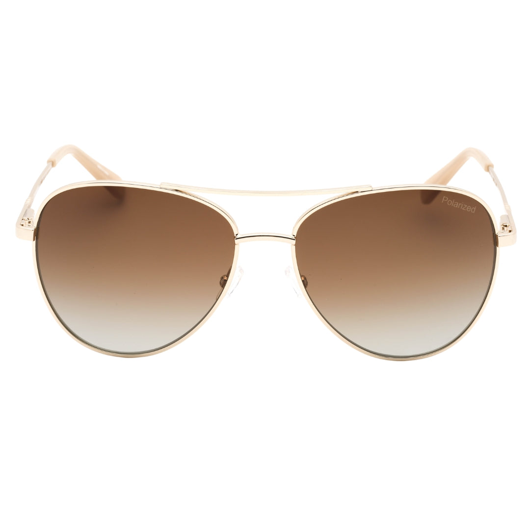 Banana Republic Brown SF PZ Lens Light Gold Sunglasses One Size