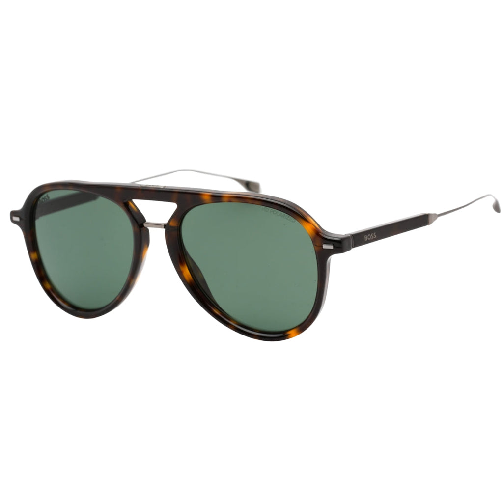 Hugo Boss BOSS 1356/S 0086 YP Havana / Green Sunglasses One Size