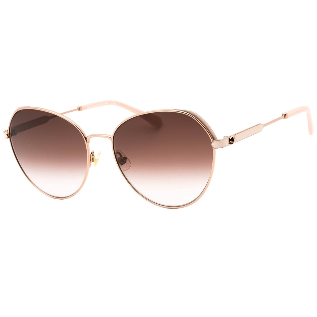 Kate Spade Octavia/G/S 0Au2 Ha Red Gold/Brown Sf Sunglasses Female One Size