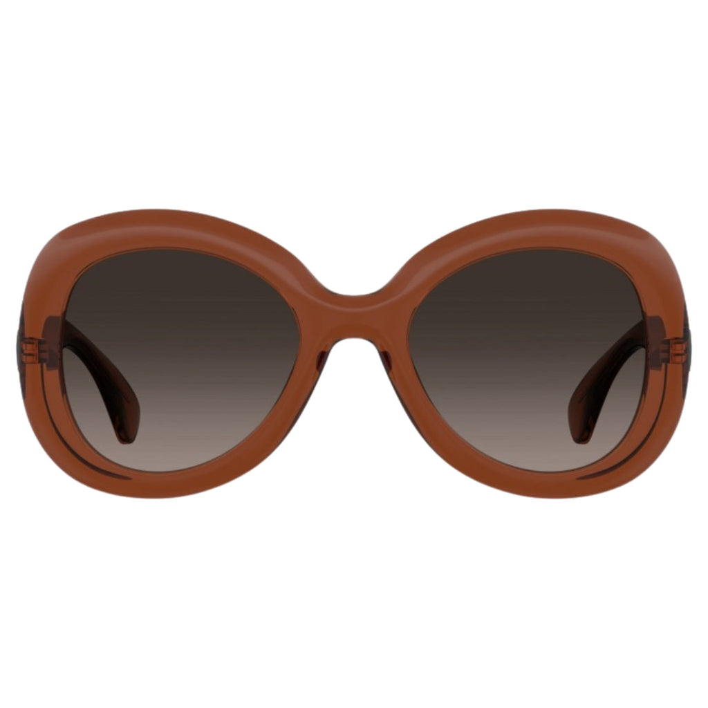 Moschino BrownF Lens Brown Rounded Sunglasses MOS162 009Q HA