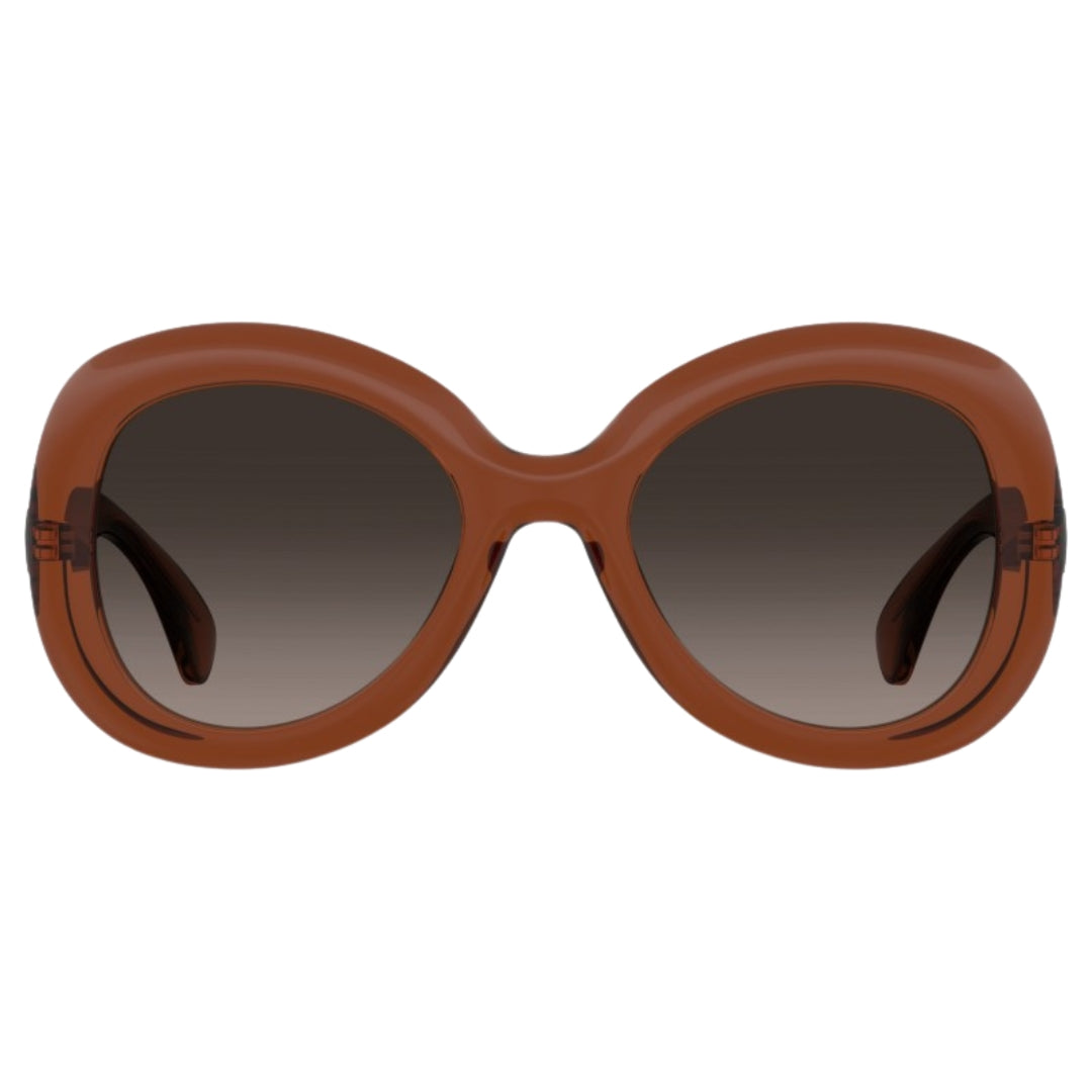 Moschino BrownF Lens Brown Rounded Sunglasses MOS162 009Q HA