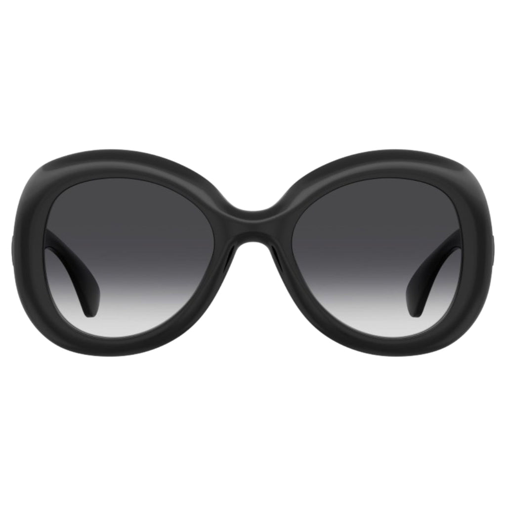 Moschino Bold Rounded Frame Black Sunglasses MOS162 0807 9O