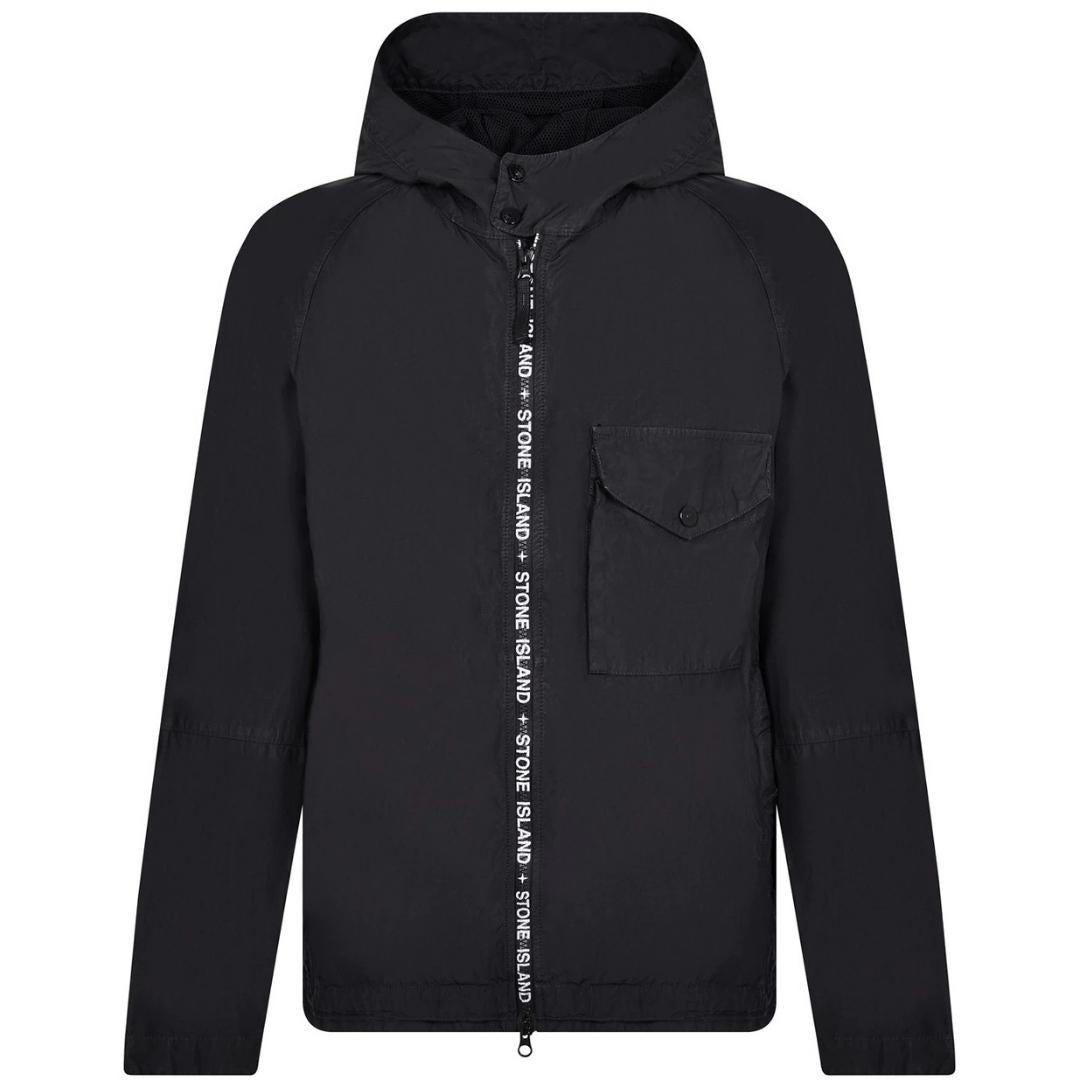 Stone Island Cupro Black Nylon Jacket