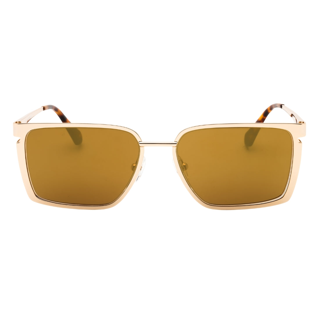 Off-White Yoder 7676 Gold  / Gold   Mirror Sunglasses One Size