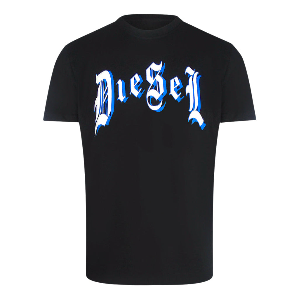 Diesel T-DIEGOR 4-D MAGLIETTA RPATI 900 Black T-Shirt M S