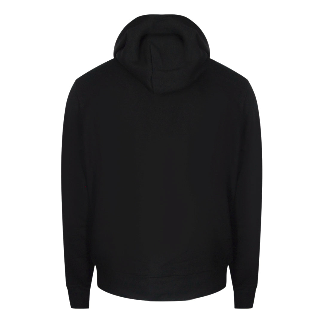 Diesel S-GINN-HOOD 2-C FELPA RIAJH 900 Black Hoodie M S