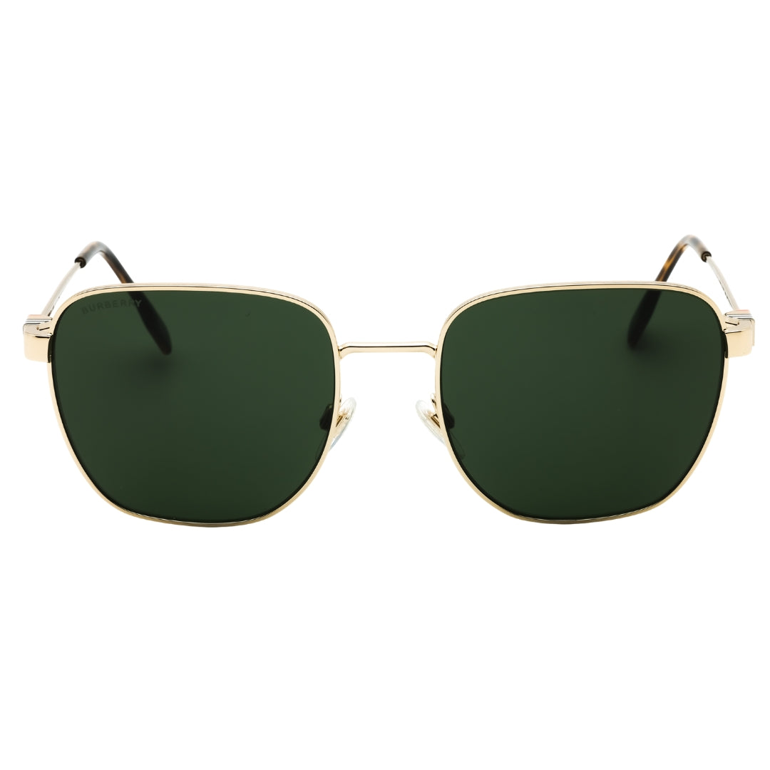 Burberry 0BE3142 110971 Light Gold/Green Sunglasses One Size