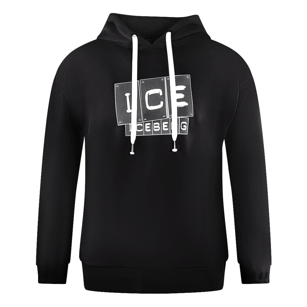Ice Iceberg S1M-E06163419000 Black Hoodie Mens M