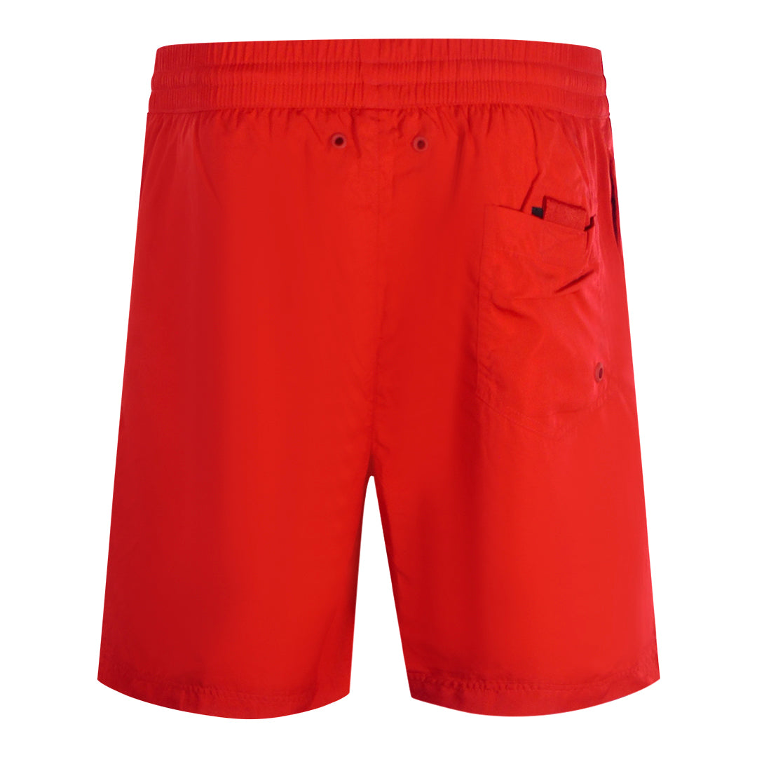 Diesel BMBX-POWEL-47.5 CALZONCINI 42A Red Beach Shorts Mens S