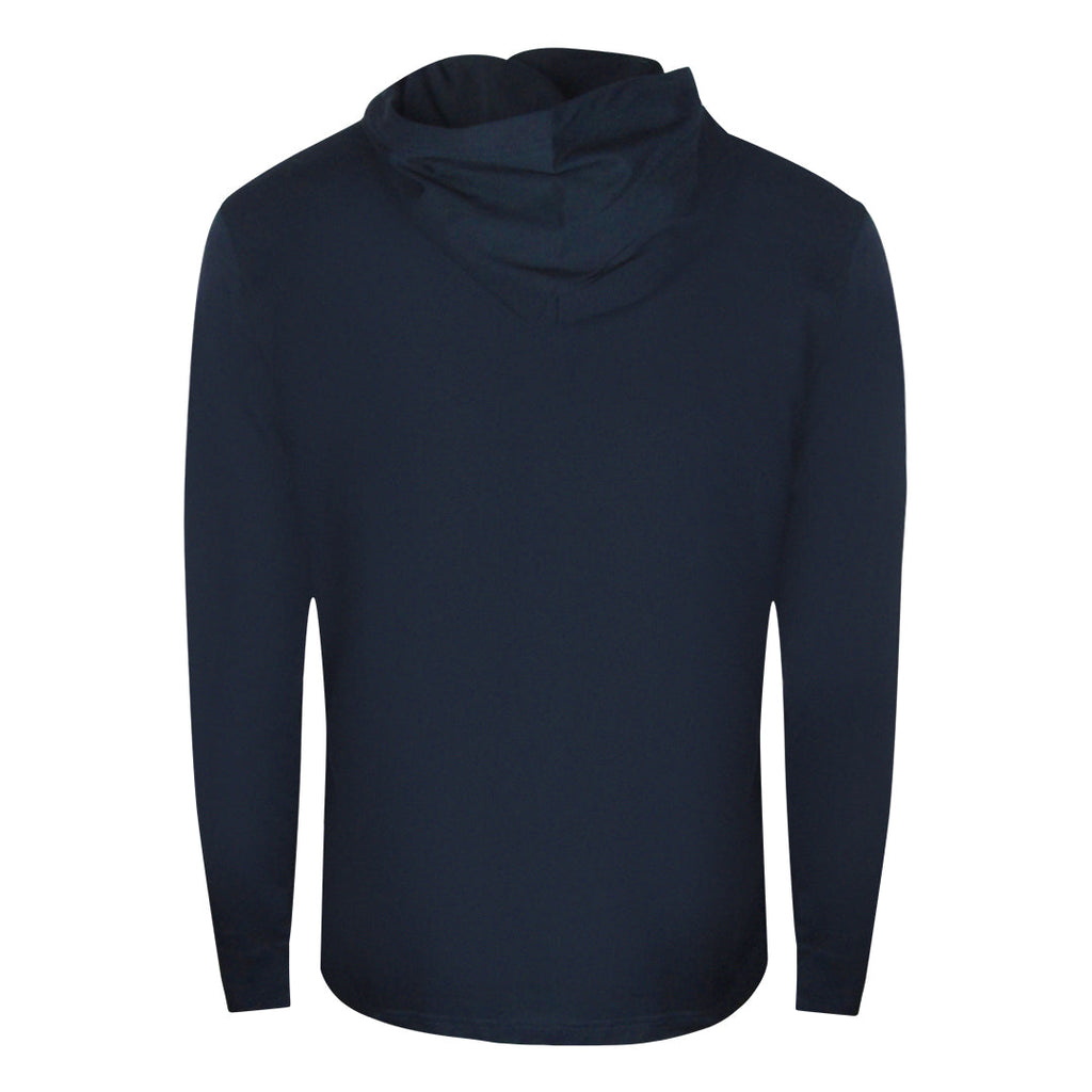 Diesel T-JUST-LS-HOOD-OUT MAGLIETTA RPATI 81E Navy Blue T-Shirt M XS