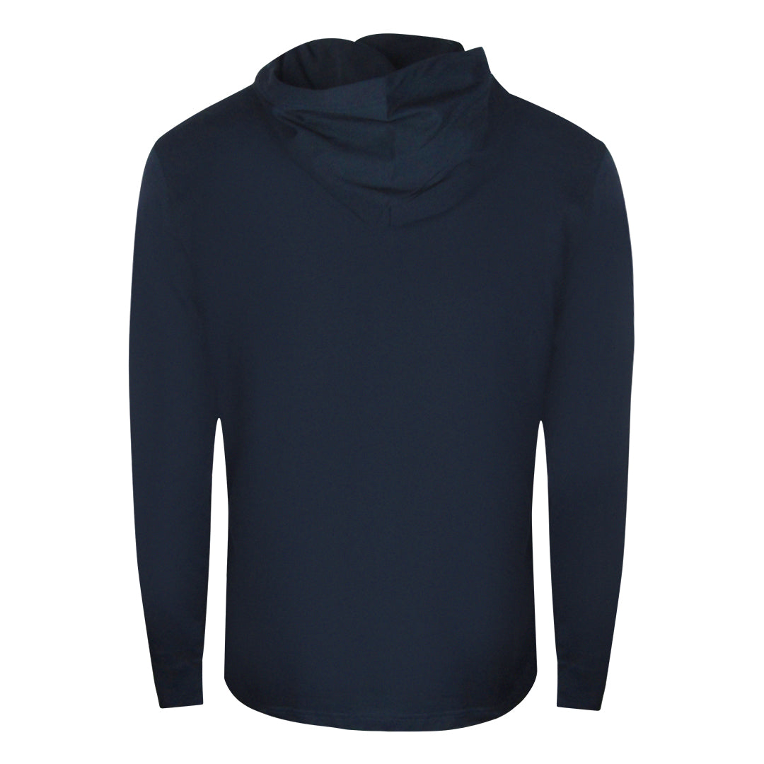 Diesel T-JUST-LS-HOOD-OUT MAGLIETTA RPATI 81E Navy Blue T-Shirt M XS