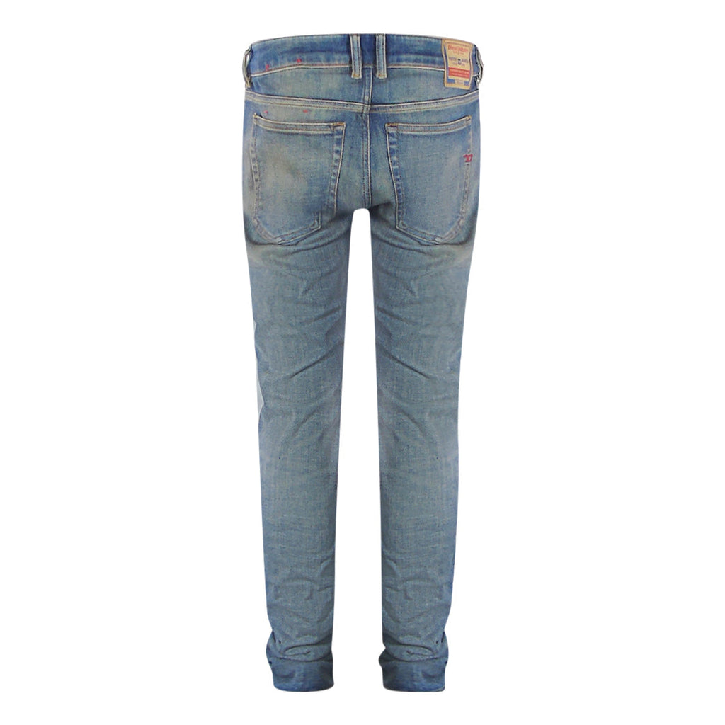Diesel 1979 SLEENKER L.32 PANTALONI 09H69 Blue Jeans Mens W29 / 32L