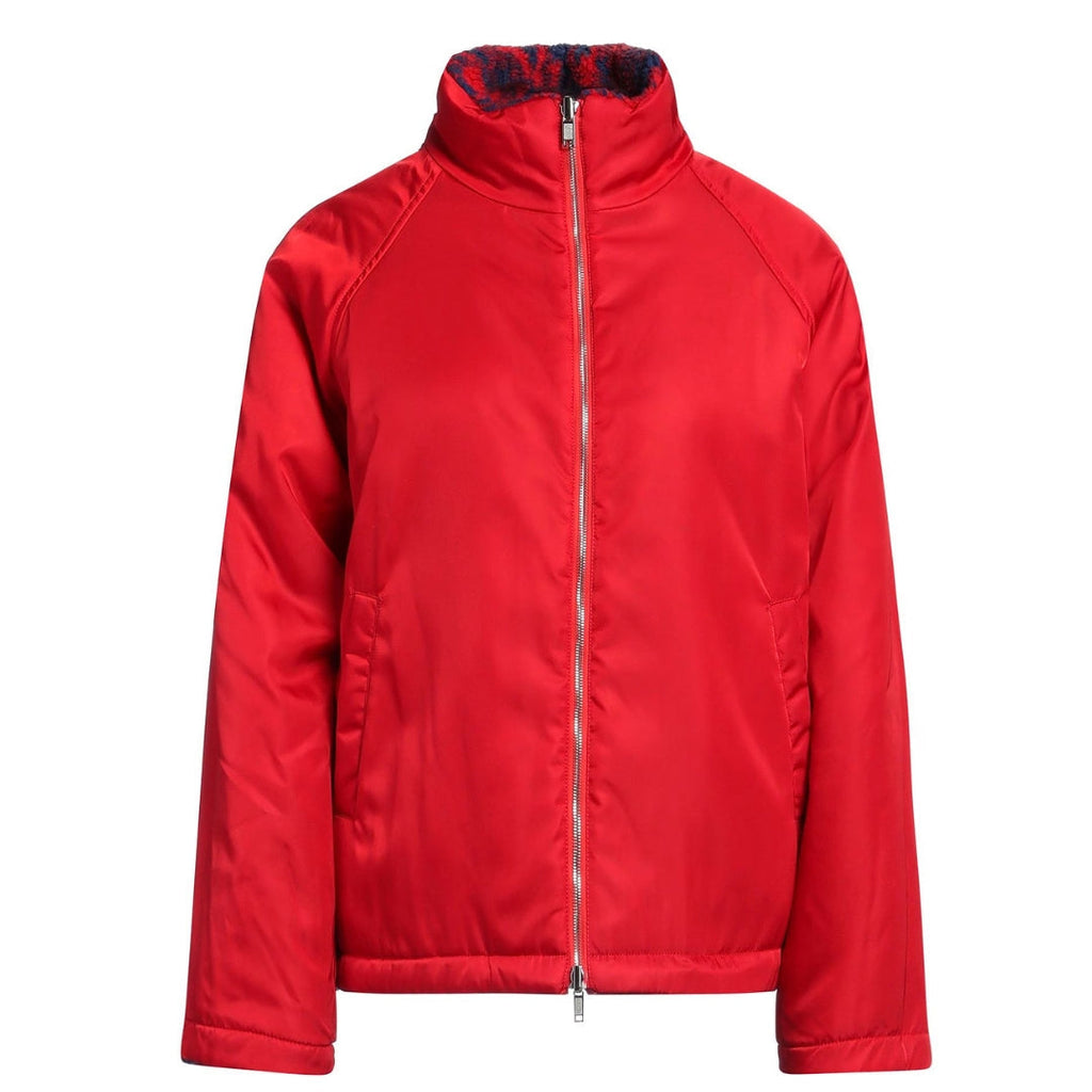 BURBERRY 8077130 Burberry Reversible Rose Fleece Jacket Jacket Red JACKET MALE M