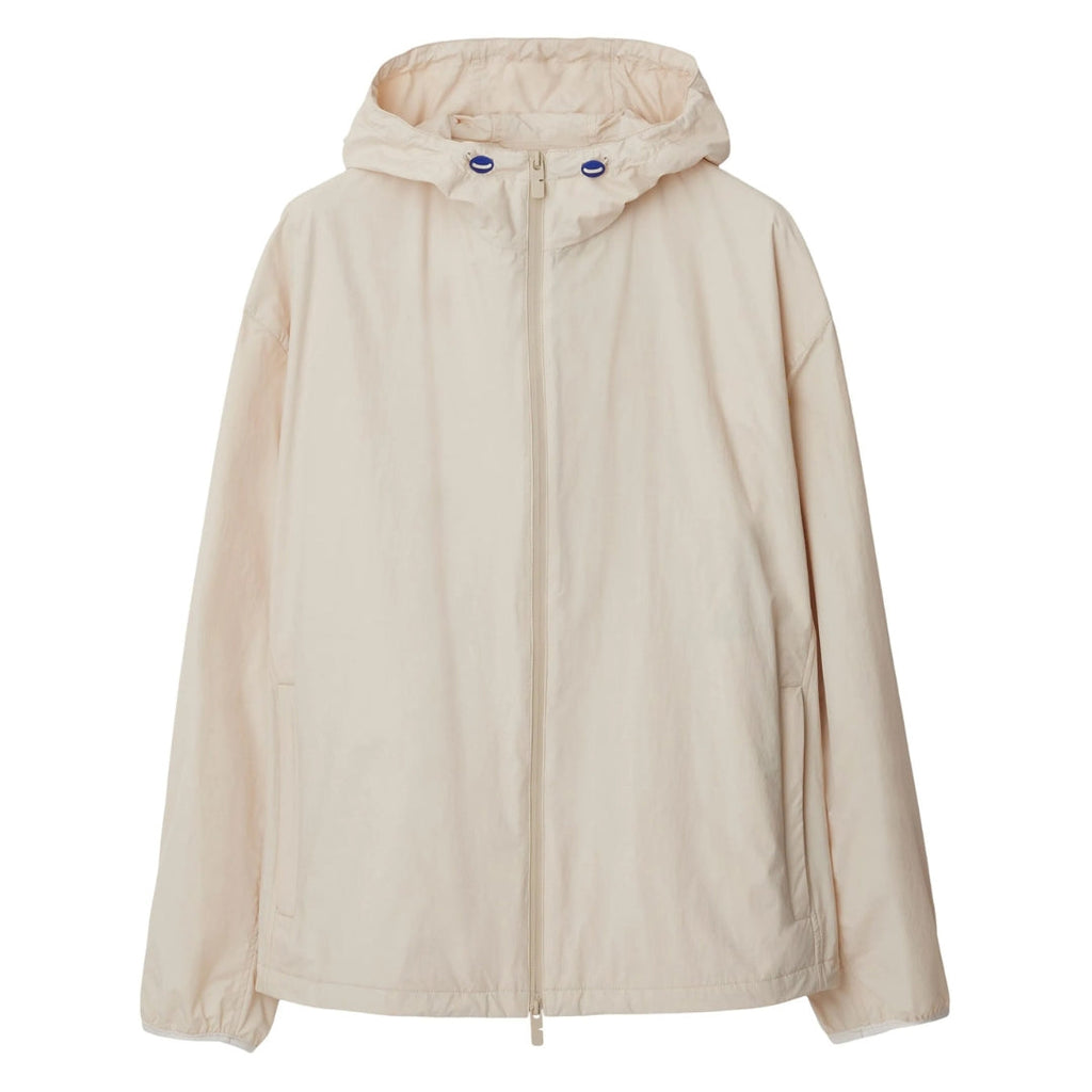 BURBERRY 8080506 Burberry Equestrian Knight-motif hooded jacket SOAP (Cream) JACKET MALE M