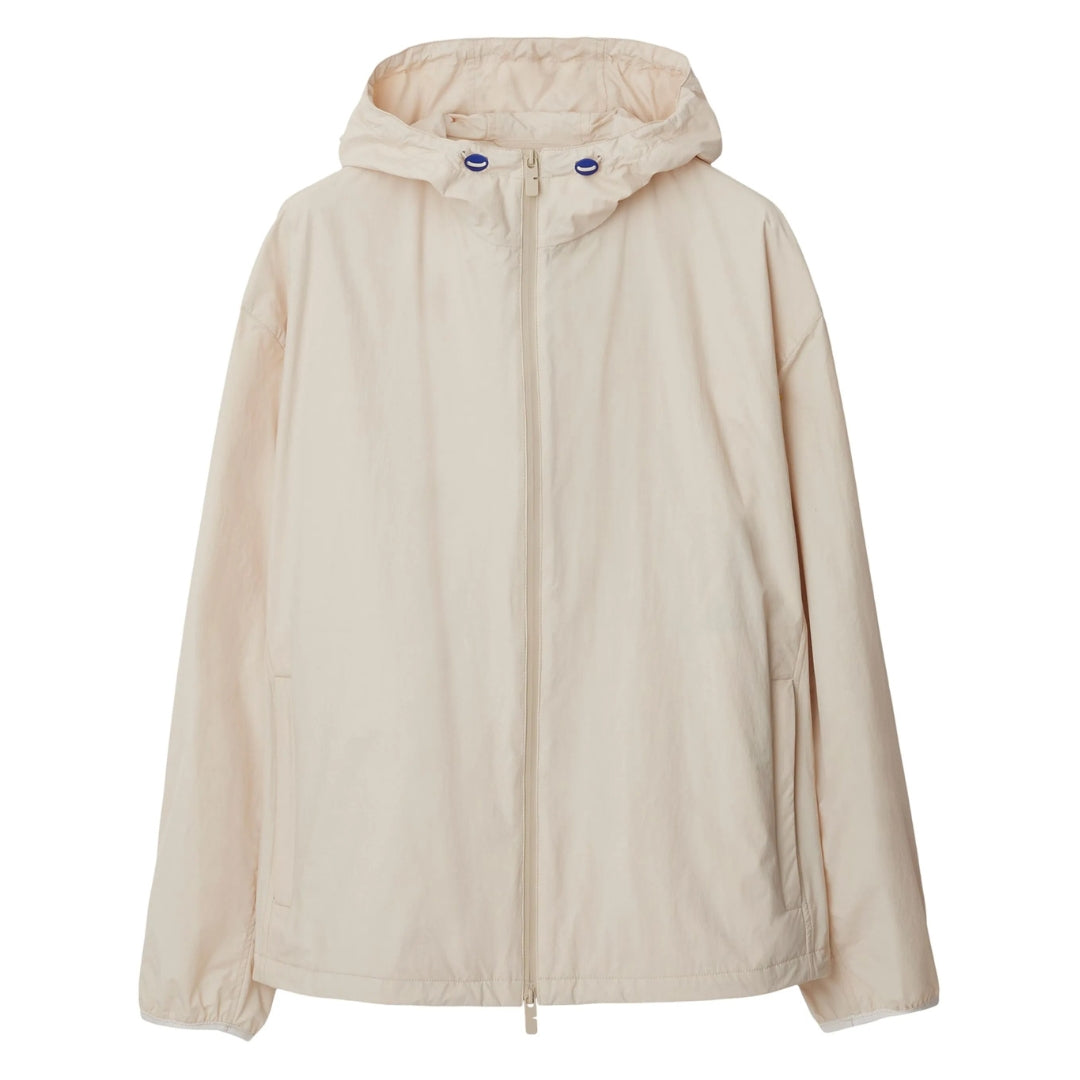 BURBERRY 8080506 Burberry Equestrian Knight-motif hooded jacket SOAP (Cream) JACKET MALE M