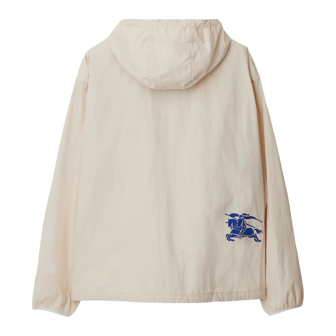 BURBERRY 8080506 Burberry Equestrian Knight-motif hooded jacket SOAP (Cream) JACKET MALE M