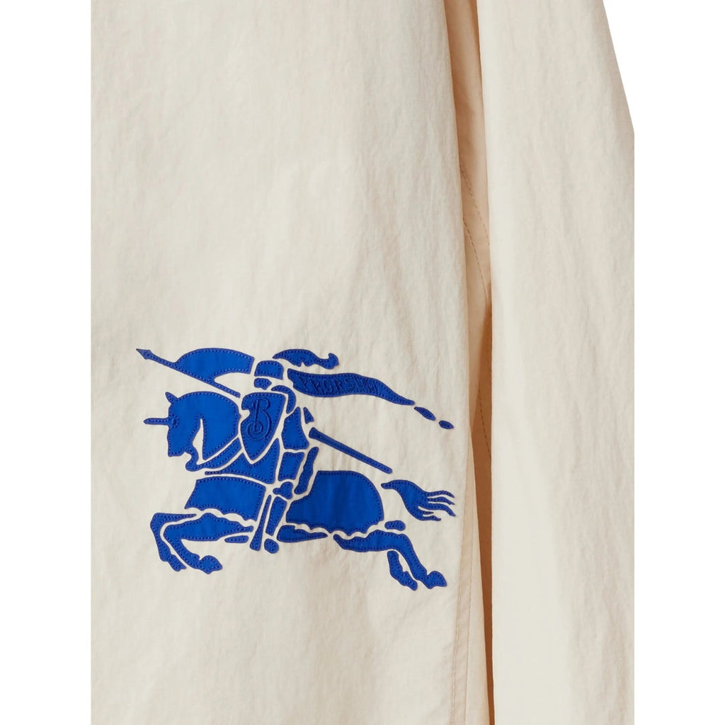 BURBERRY 8080506 Burberry Equestrian Knight-motif hooded jacket SOAP (Cream) JACKET MALE M