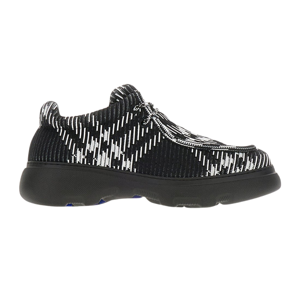 BURBERRY 8083408 Burberry Checked Creeper round-toe derby Trainers BLACK IP CHECK Trainers MALE UK 10