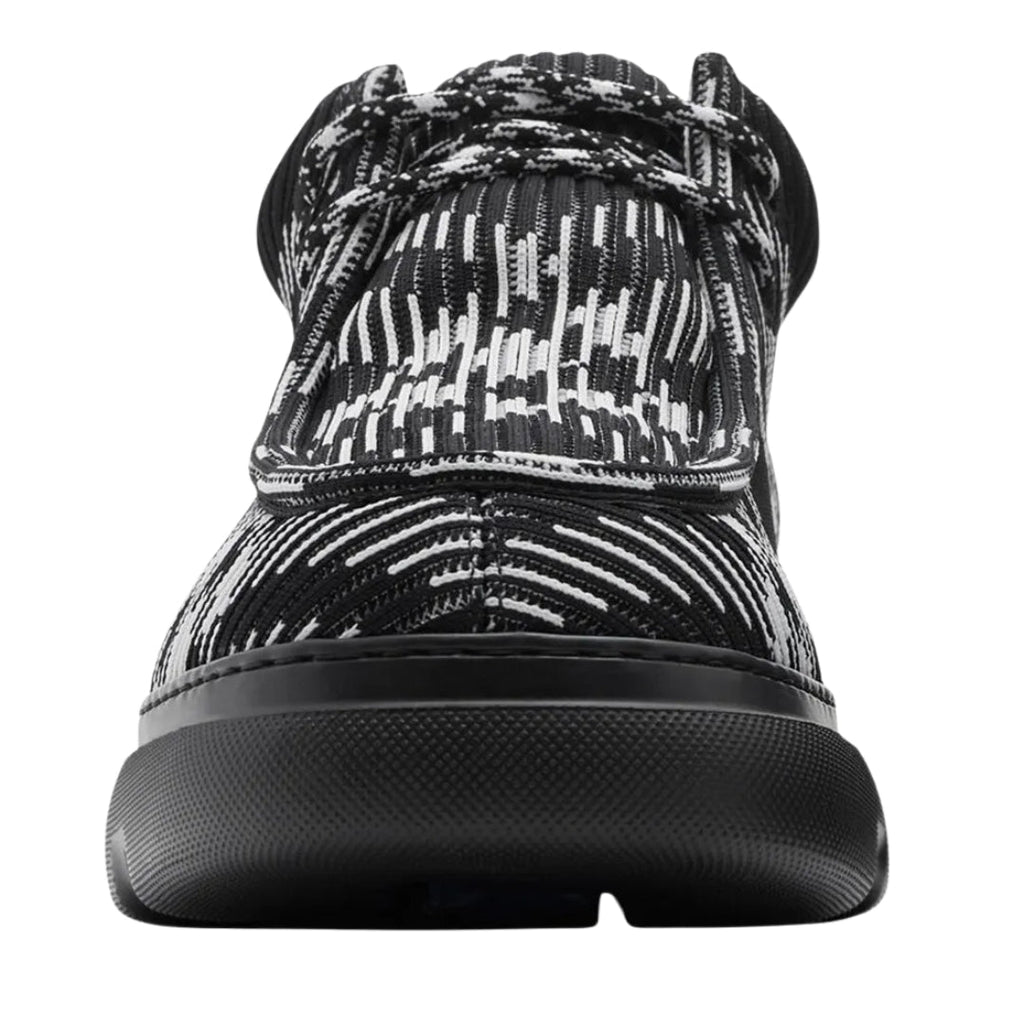 BURBERRY 8083408 Burberry Checked Creeper round-toe derby Trainers BLACK IP CHECK Trainers MALE UK 10
