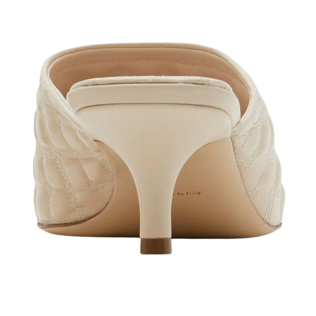 BURBERRY 8085640 Burberry embroidered quilted mules SOAP SANDAL WOMENS UK 5